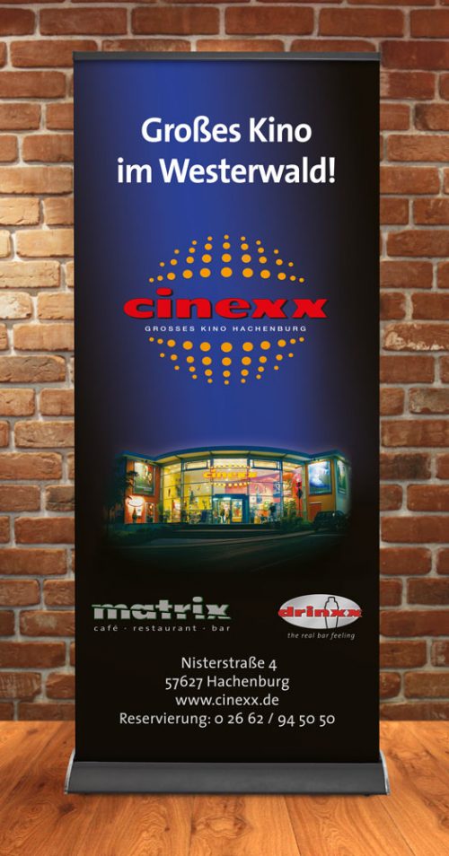 Roll-Up Banner Cinexx